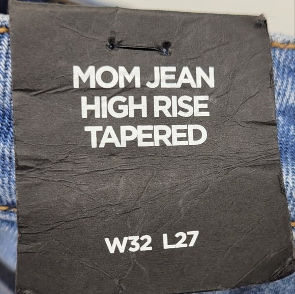 Silver Jean Co. Mom Jeans High Rise Tapered size 32 NWT - Picture 13 of 17